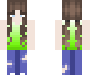 girl with brown hair