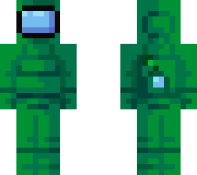 green crewmate edit