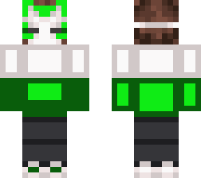 green kitsune