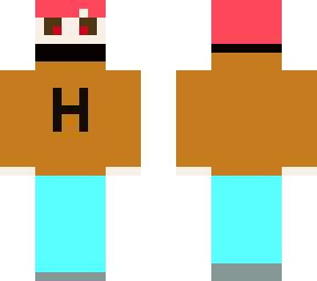 hazyturnnip's youtube minecraft skin