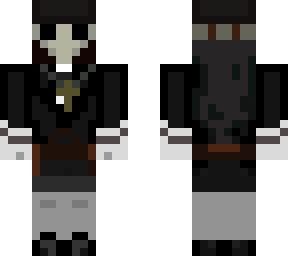 inky girl plague dr costume