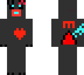 my side fursona out of (first skin :) )