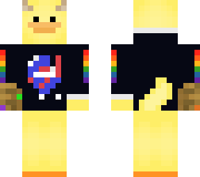 my skin but with goat horns aha