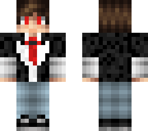 my teenager in a suit (halloween skin)