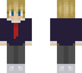 popular boy in a school uniform
