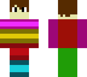 rainbow skin