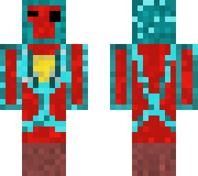 red boii with armour