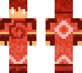 red terracotta penguin