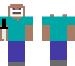 steve has a knife and he is old
