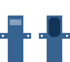among us character (blue)