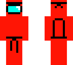 among us skin (red the ninja)