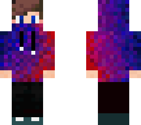 awesome dude gradient red and blue