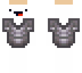 bald skeppy in armor