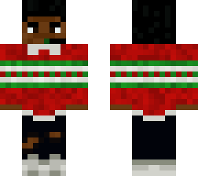 black teen (but *christmasy*)