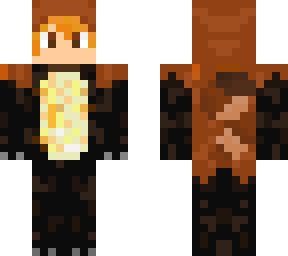 blond red panda costume (edit)