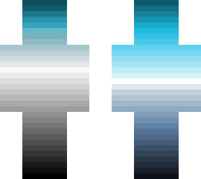 blue ombre