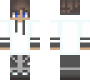 boy in white