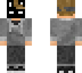 cool guy with mask
