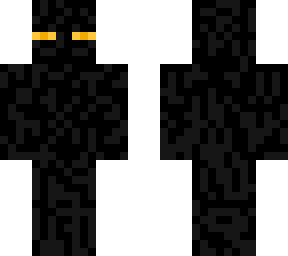 enderman, orange