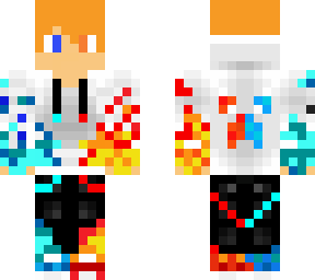 fire vs ice gamer kid
