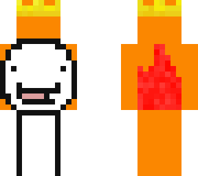 flame dream with a crown