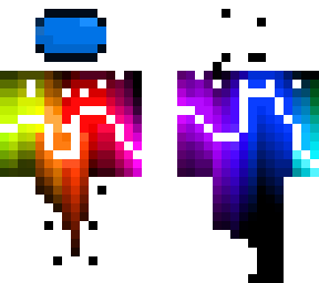 glitchy whiteblack cool imposter