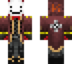 masked unknown red outfit