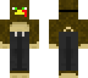 monkey with turkey mask