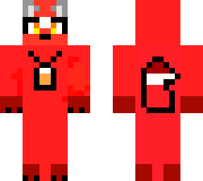 my main fursona (second skin ever made by callmegold on youtube)
