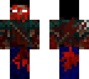 new ssuper gory herobrine skin