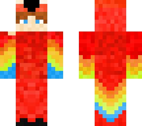 parrot skin