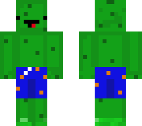 pickle in a swimsuit