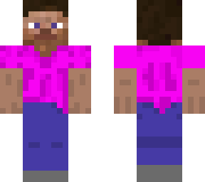 pink shirt steve
