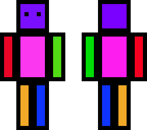 pixel man