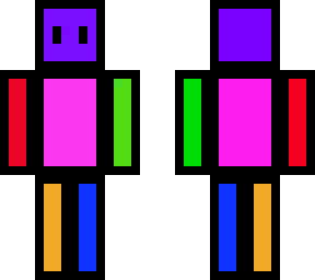 pixel man