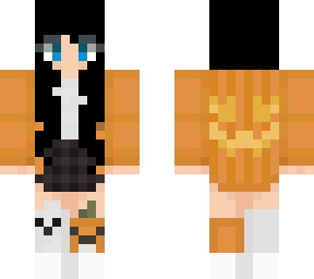 pumpkin cardigan :d