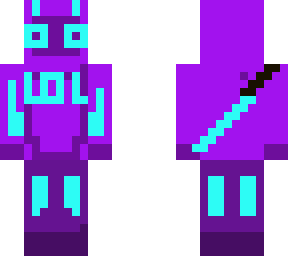 purple devil guy i think different face shocked