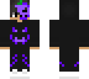 purple pumpkin boy