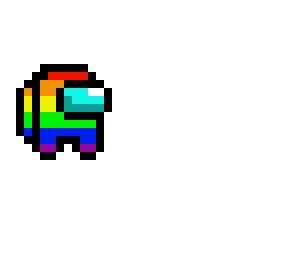 rainbow among us skin slight change | Minecraft Skin