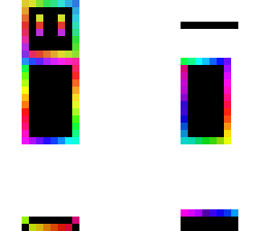 rainbow white man