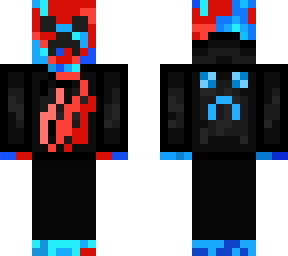 red and blue preston