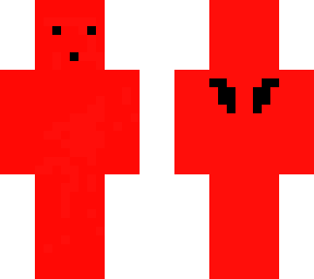 red gamer with wings
