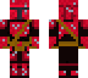 red mandalorian custom