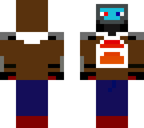 robo cyborg's yt mc skin