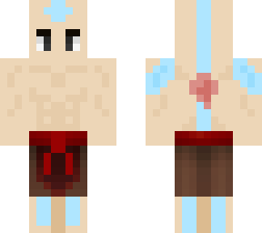 shirtless aang