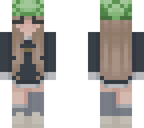 sk8er with turtle shell hat :3