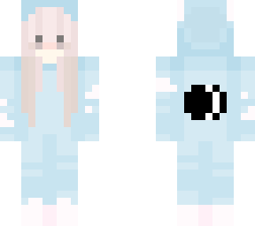 skyblue girl skin