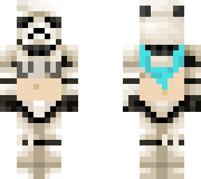 stormtrooper female blue hair