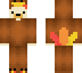turkey cake bear