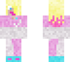 a pink/white girl (for my sister)